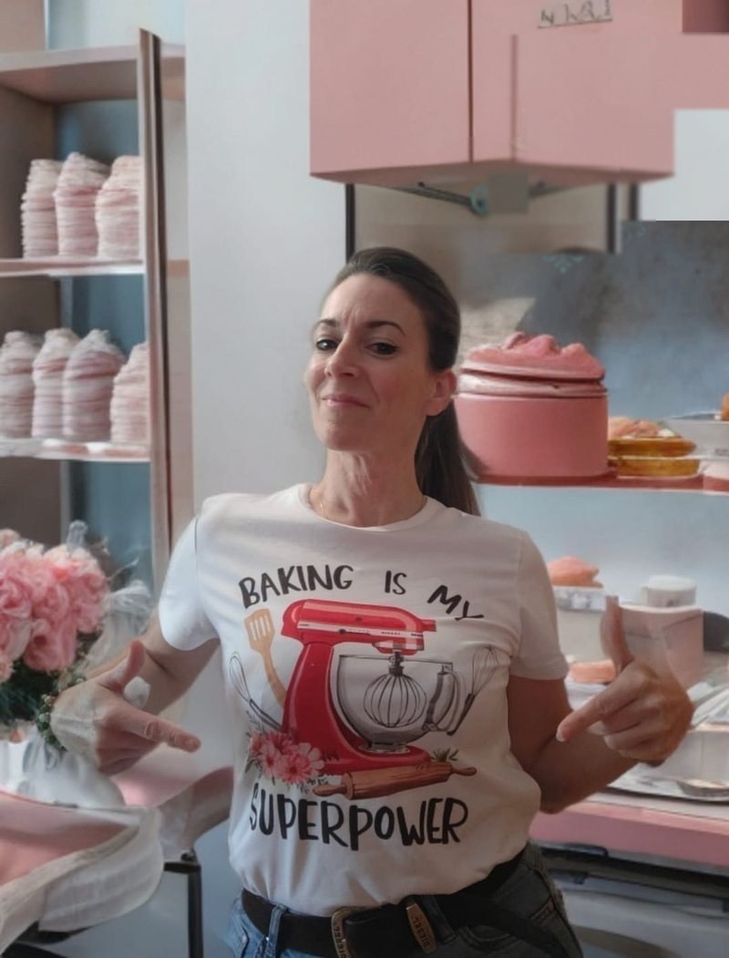 Cake designer Audrey Aubry